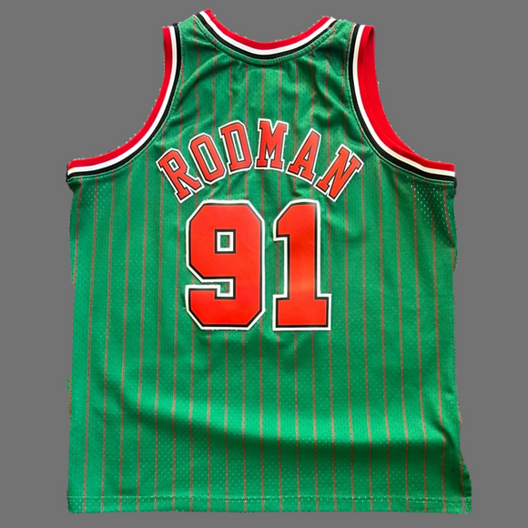 Dennis Rodman Chicago Bulls Mitchell & Ness Special Edition Basketball Jersey
